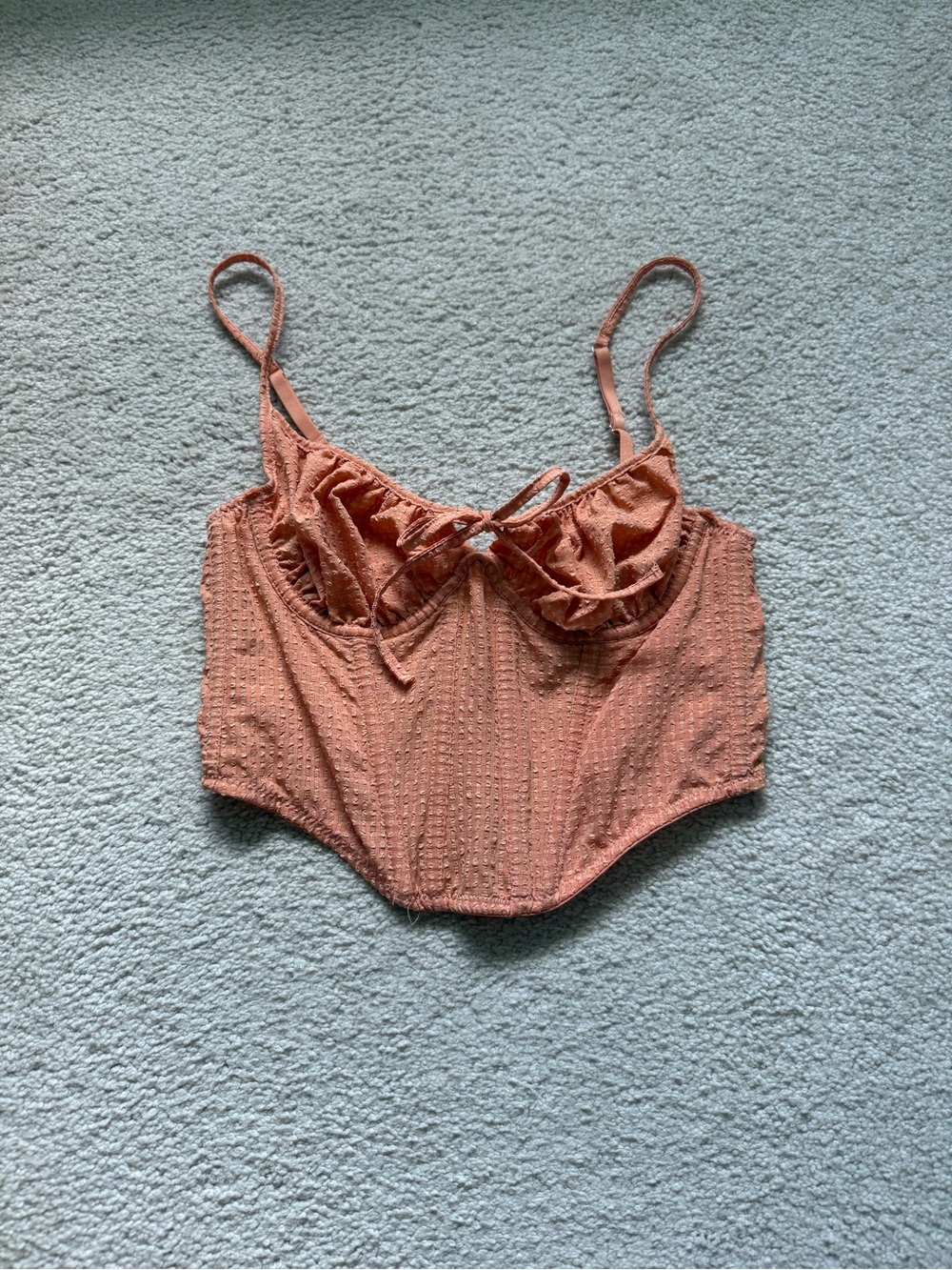 Urban Outfitters Women’s Textured Crop Corset